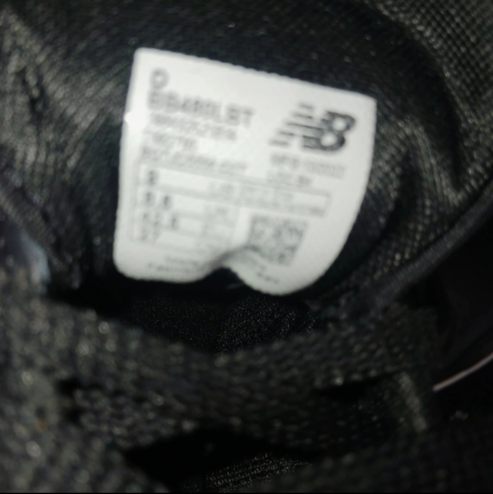 New Balance 480 Shoes black and white - Picture 5 of 5